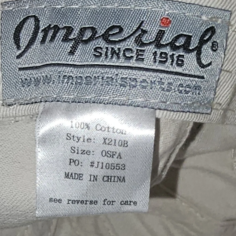 Imperial Golf Hat-OSFA-Tan‎